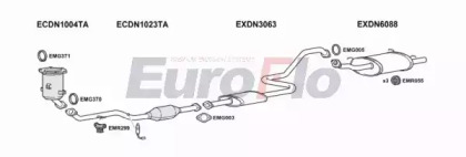 Глушитель EuroFlo DNALM18 2004A